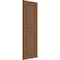 Ekena Millwork True Fit PVC, Two Equal Raised Panel Shutters, Burnt Toffee, 18W x 37H, PR TFP101RPF18X037BT - alternate 11
